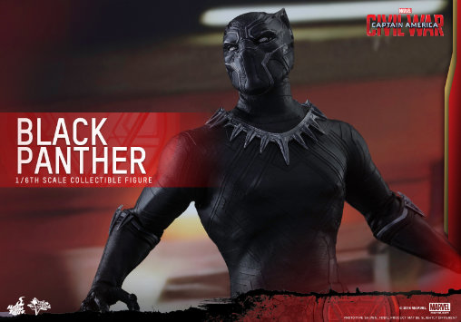Captain America - Civil War: Black Panther, 1/6 Figur von Hot Toys