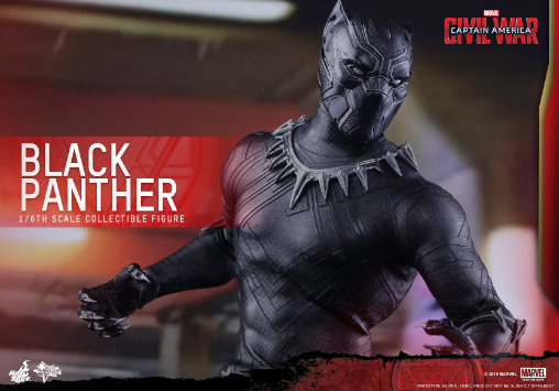 Captain America - Civil War: Black Panther, 1/6 Figur von Hot Toys