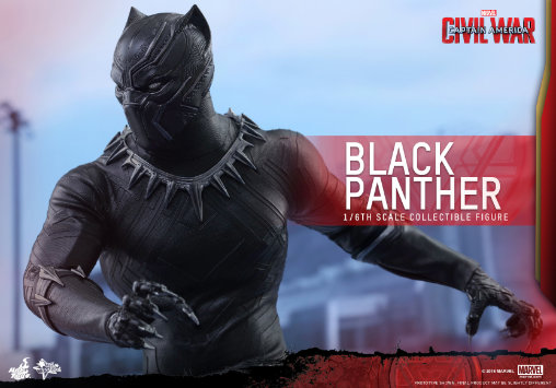 Captain America - Civil War: Black Panther, 1/6 Figur von Hot Toys