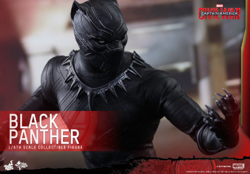 Captain America - Civil War: Black Panther, 1/6 Figur von Hot Toys