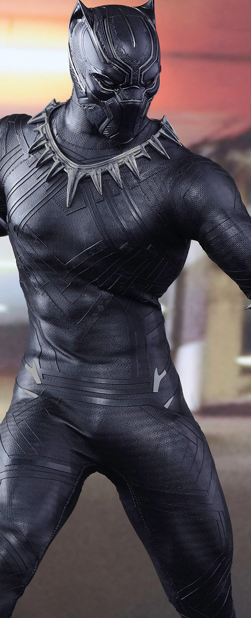 Captain America - Civil War: Black Panther, 1/6 Figur von Hot Toys