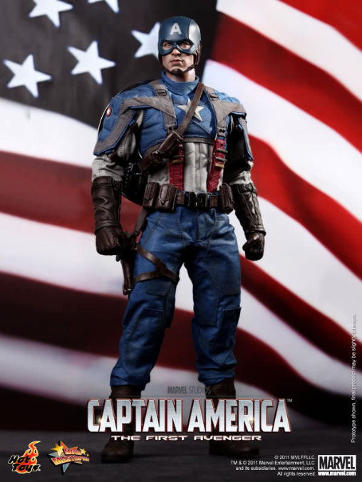 Captain America - The First Avenger: Captain America, 1/6 Figur von Hot Toys