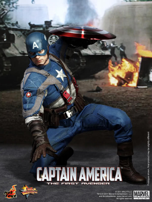 Captain America - The First Avenger: Captain America, 1/6 Figur von Hot Toys