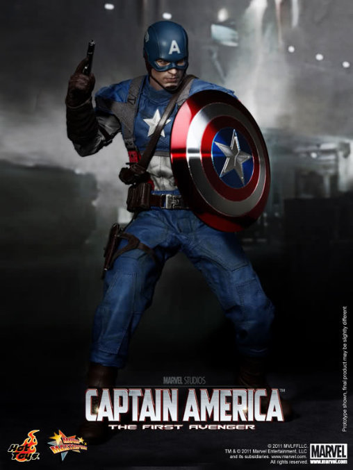 Captain America - The First Avenger: Captain America, 1/6 Figur von Hot Toys