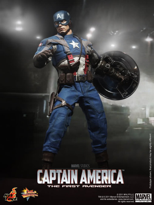 Captain America - The First Avenger: Captain America, 1/6 Figur von Hot Toys