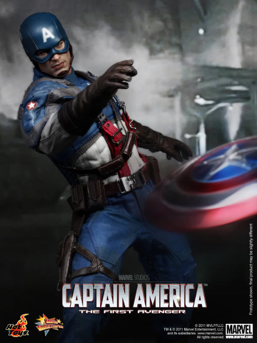 Captain America - The First Avenger: Captain America, 1/6 Figur von Hot Toys