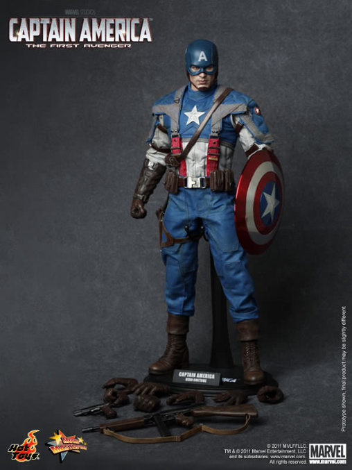 Captain America - The First Avenger: Captain America, 1/6 Figur von Hot Toys