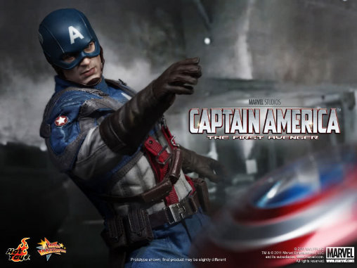 Captain America - The First Avenger: Captain America, 1/6 Figur von Hot Toys