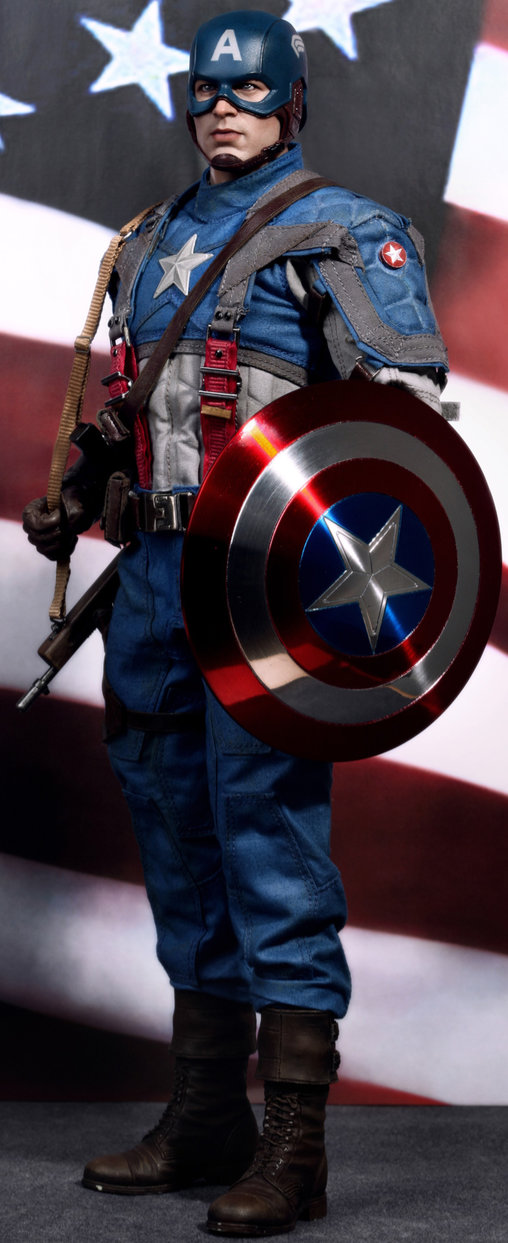 Captain America - The First Avenger: Captain America, 1/6 Figur von Hot Toys