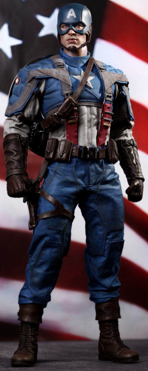 Captain America - The First Avenger: Captain America, 1/6 Figur von Hot Toys