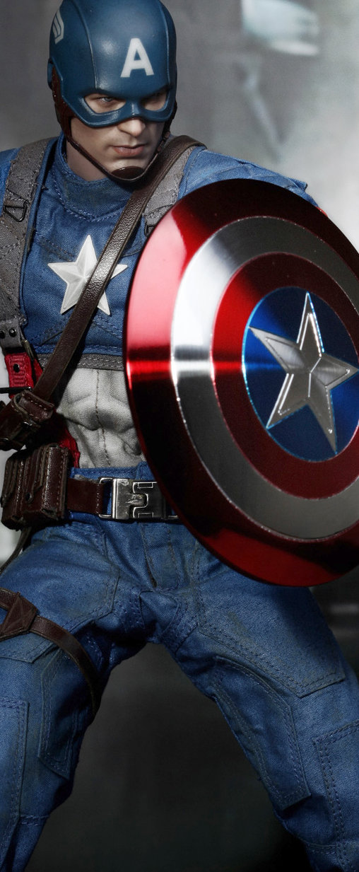 Captain America - The First Avenger: Captain America, 1/6 Figur von Hot Toys