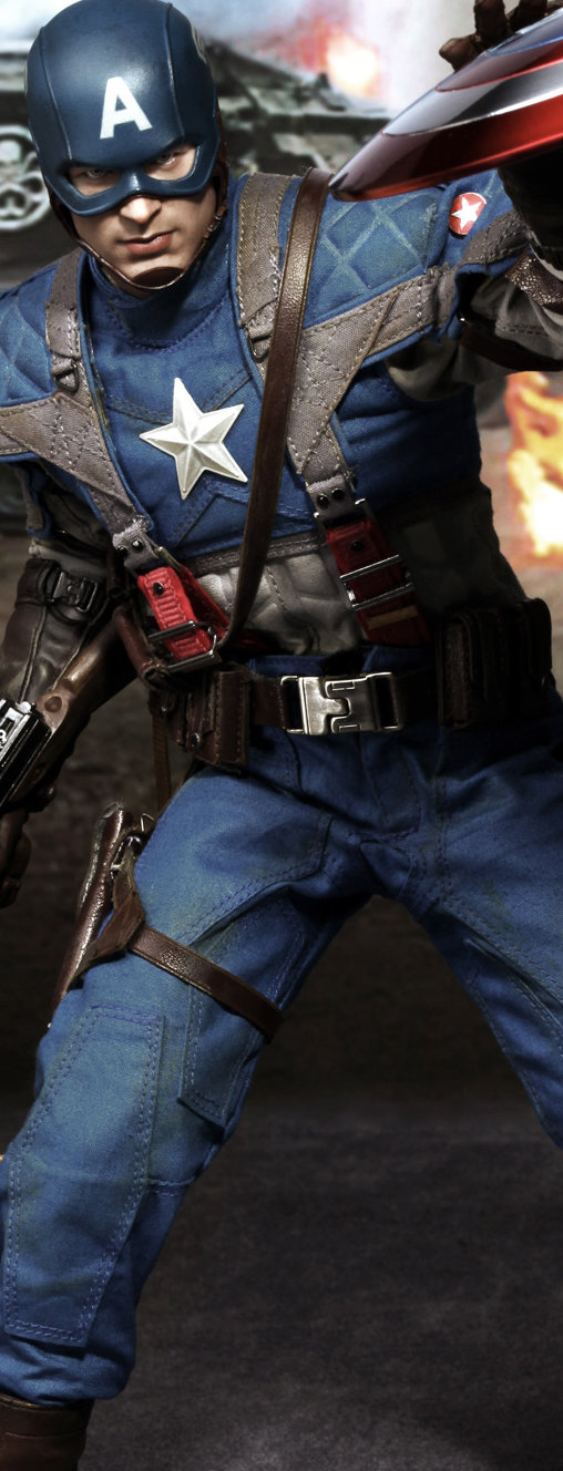 Captain America - The First Avenger: Captain America, 1/6 Figur von Hot Toys