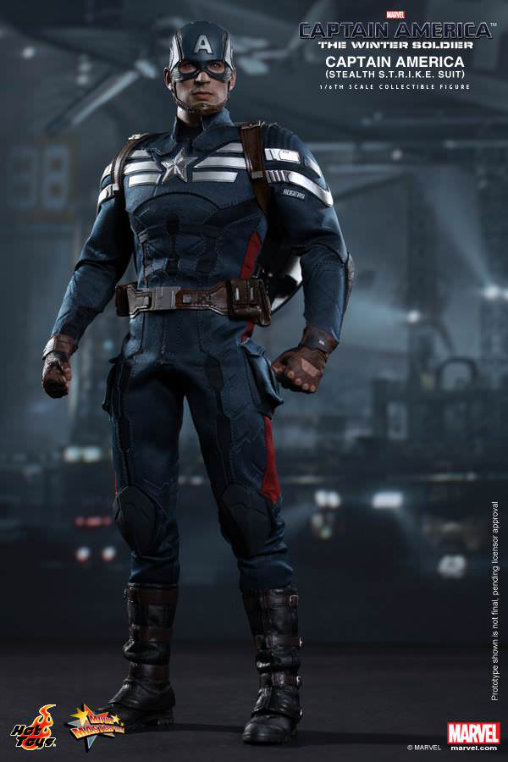 Captain America - The Winter Soldier: Captain America - Stealth S.T.R.I.K.E. Suit, 1/6 Figur von Hot Toys