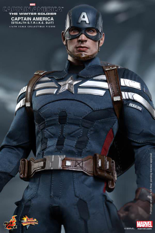 Captain America - The Winter Soldier: Captain America - Stealth S.T.R.I.K.E. Suit, 1/6 Figur von Hot Toys