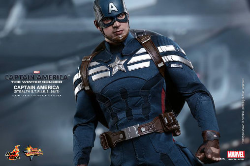 Captain America - The Winter Soldier: Captain America - Stealth S.T.R.I.K.E. Suit, 1/6 Figur von Hot Toys