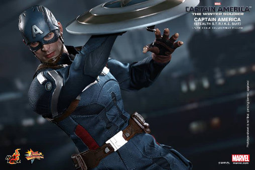 Captain America - The Winter Soldier: Captain America - Stealth S.T.R.I.K.E. Suit, 1/6 Figur von Hot Toys