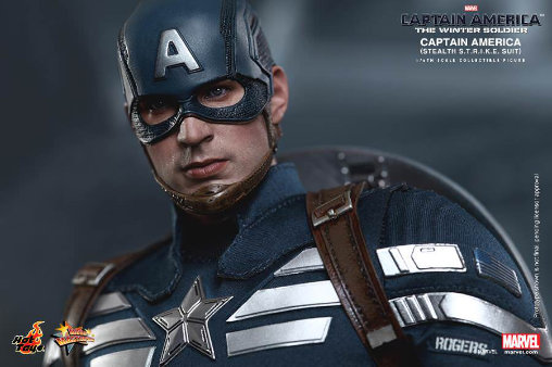 Captain America - The Winter Soldier: Captain America - Stealth S.T.R.I.K.E. Suit, 1/6 Figur von Hot Toys