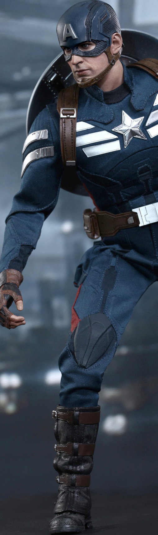 Captain America - The Winter Soldier: Captain America - Stealth S.T.R.I.K.E. Suit, 1/6 Figur von Hot Toys