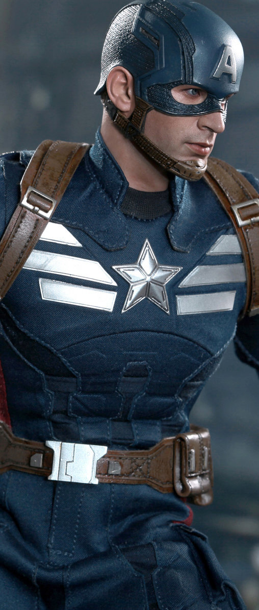 Captain America - The Winter Soldier: Captain America - Stealth S.T.R.I.K.E. Suit, 1/6 Figur von Hot Toys