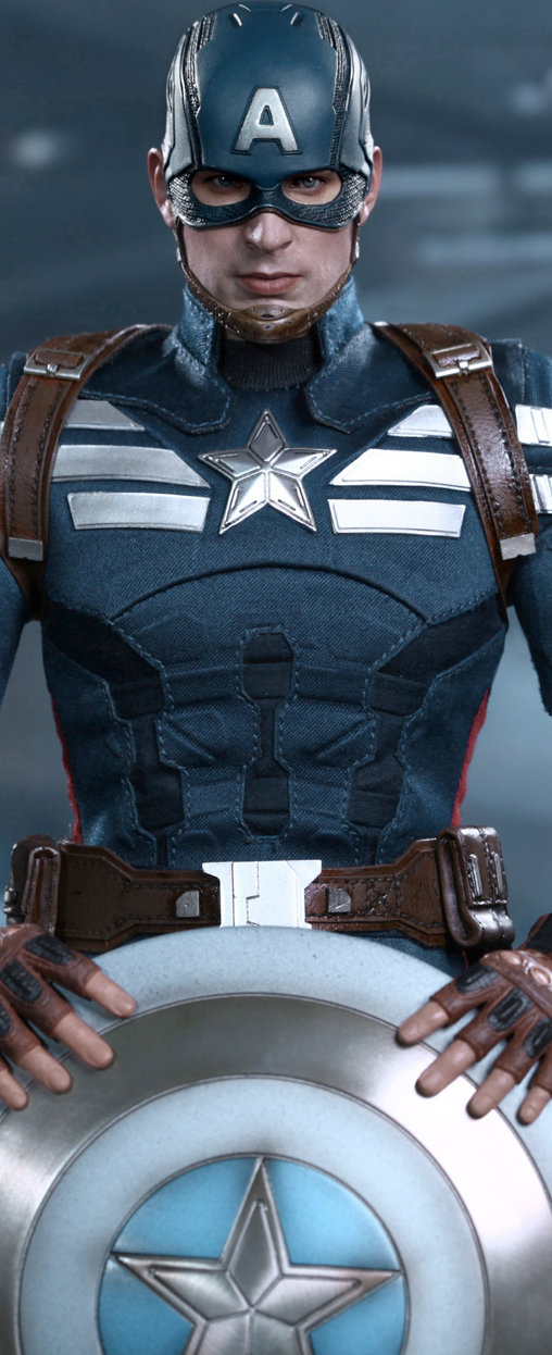 Captain America - The Winter Soldier: Captain America - Stealth S.T.R.I.K.E. Suit, 1/6 Figur von Hot Toys