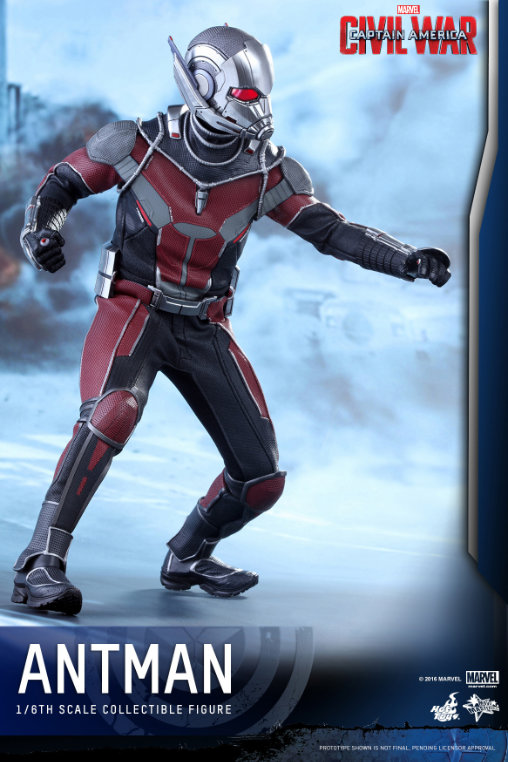 Captain America - Civil War: Ant-Man, 1/6 Figur von Hot Toys