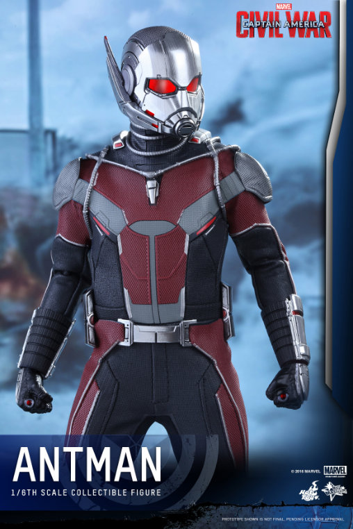 Captain America - Civil War: Ant-Man, 1/6 Figur von Hot Toys