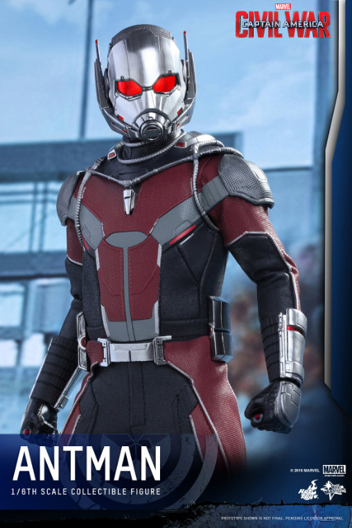 Captain America - Civil War: Ant-Man, 1/6 Figur von Hot Toys