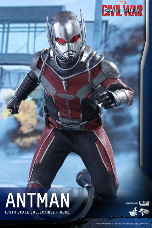 Captain America - Civil War: Ant-Man, 1/6 Figur von Hot Toys