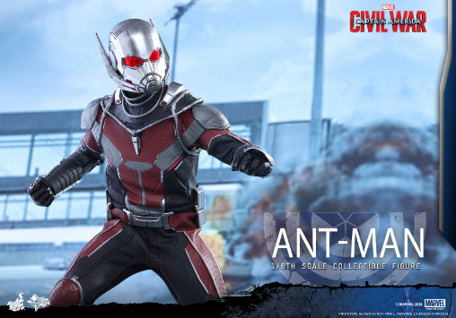 Captain America - Civil War: Ant-Man, 1/6 Figur von Hot Toys