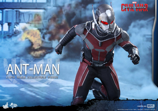 Captain America - Civil War: Ant-Man, 1/6 Figur von Hot Toys