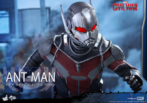 Captain America - Civil War: Ant-Man, 1/6 Figur von Hot Toys