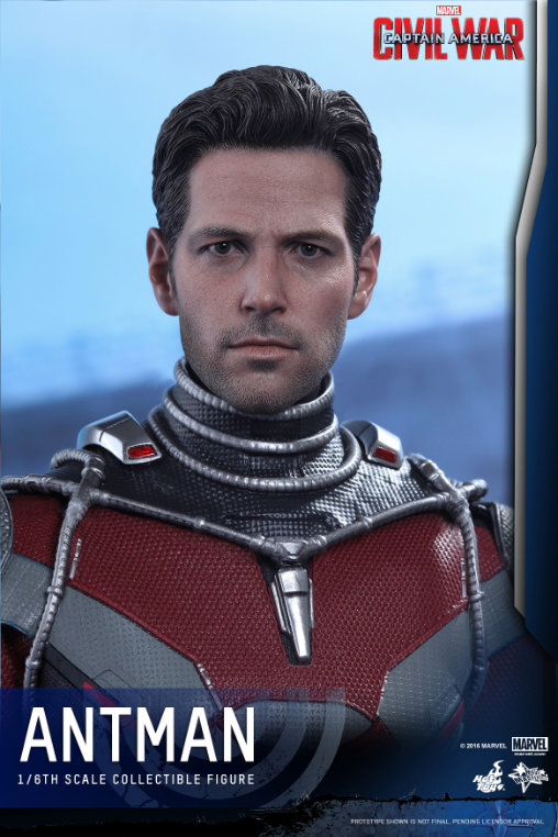 Captain America - Civil War: Ant-Man, 1/6 Figur von Hot Toys