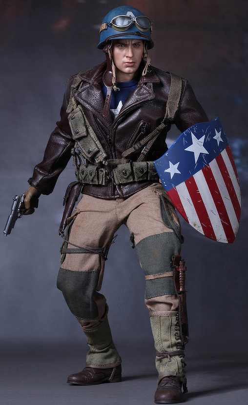Captain America - The First Aveneger: Captain America - Rescue Uniform Version, 1/6 Figur von Hot Toys