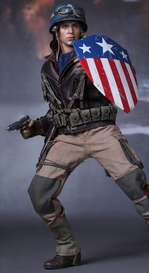 Captain America - The First Aveneger: Captain America - Rescue Uniform Version, 1/6 Figur von Hot Toys