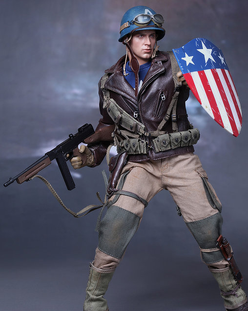 Captain America - The First Aveneger: Captain America - Rescue Uniform Version, 1/6 Figur von Hot Toys