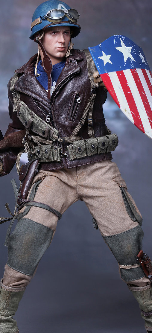 Captain America - The First Aveneger: Captain America - Rescue Uniform Version, 1/6 Figur von Hot Toys