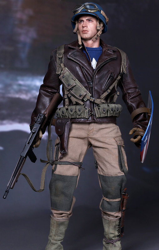 Captain America - The First Aveneger: Captain America - Rescue Uniform Version, 1/6 Figur von Hot Toys