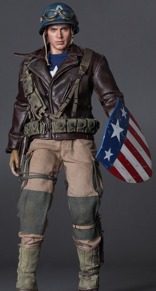 Captain America - The First Aveneger: Captain America - Rescue Uniform Version, 1/6 Figur von Hot Toys