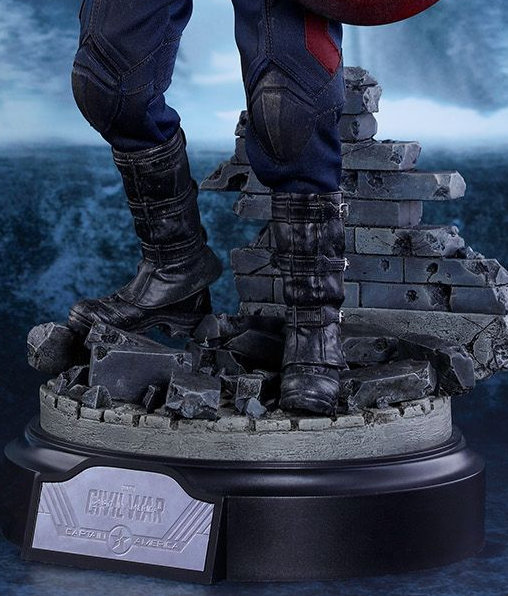 Captain America - Civil War: Captain America - Battling Version - Movie Promo Edition, 1/6 Figur von Hot Toys