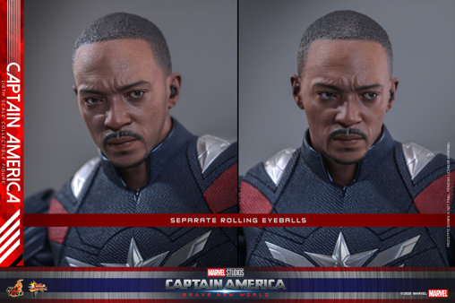 Captain America - Brave New World: Captain America, 1/6 Figur von Hot Toys