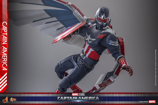Captain America - Brave New World: Captain America, 1/6 Figur von Hot Toys