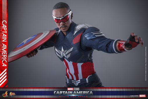Captain America - Brave New World: Captain America, 1/6 Figur von Hot Toys