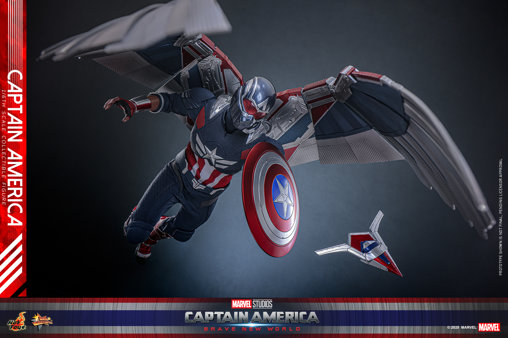 Captain America - Brave New World: Captain America, 1/6 Figur von Hot Toys