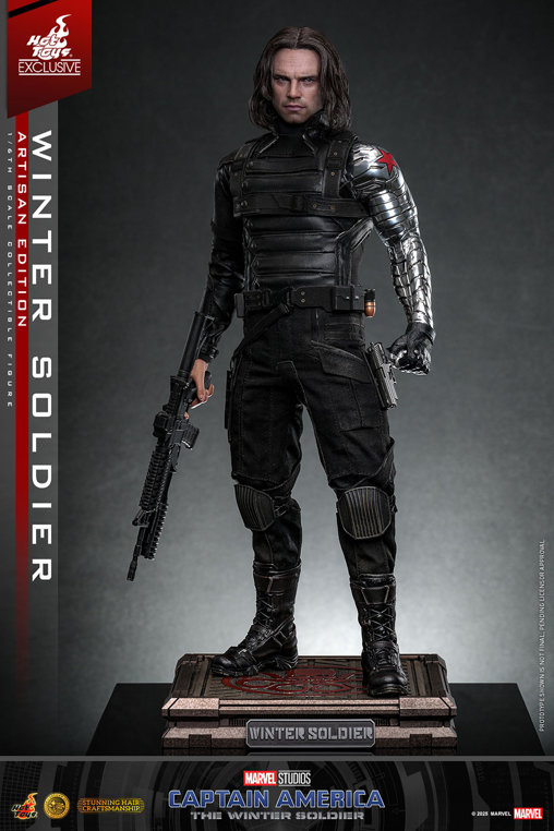 Captain America - The Winter Soldier: Winter Soldier - Artisan Edition, 1/6 Figur von Hot Toys
