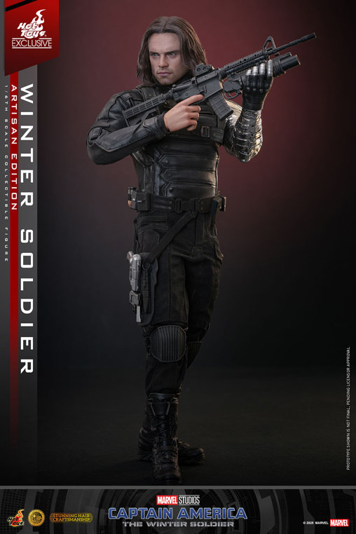 Captain America - The Winter Soldier: Winter Soldier - Artisan Edition, 1/6 Figur von Hot Toys