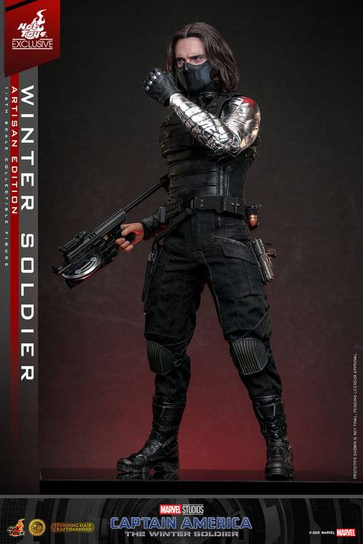 Captain America - The Winter Soldier: Winter Soldier - Artisan Edition, 1/6 Figur von Hot Toys