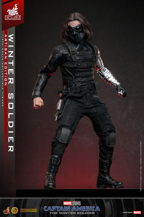 Captain America - The Winter Soldier: Winter Soldier - Artisan Edition, 1/6 Figur von Hot Toys