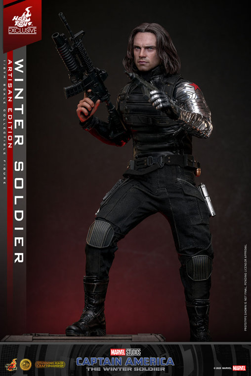Captain America - The Winter Soldier: Winter Soldier - Artisan Edition, 1/6 Figur von Hot Toys
