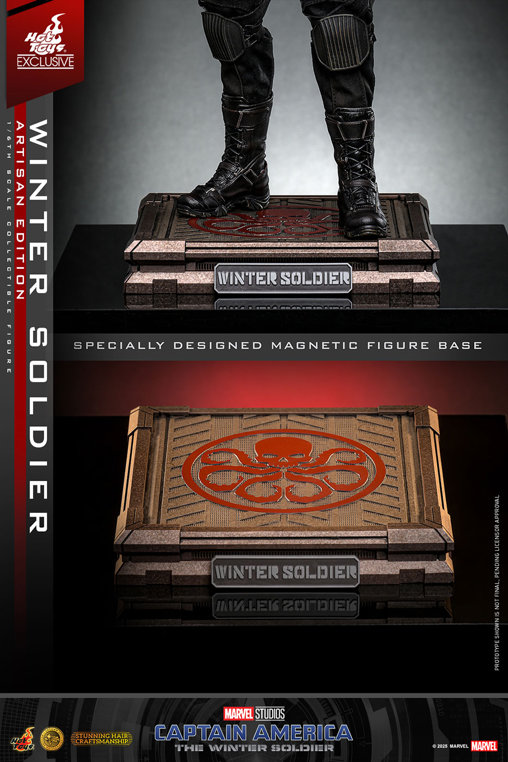 Captain America - The Winter Soldier: Winter Soldier - Artisan Edition, 1/6 Figur von Hot Toys