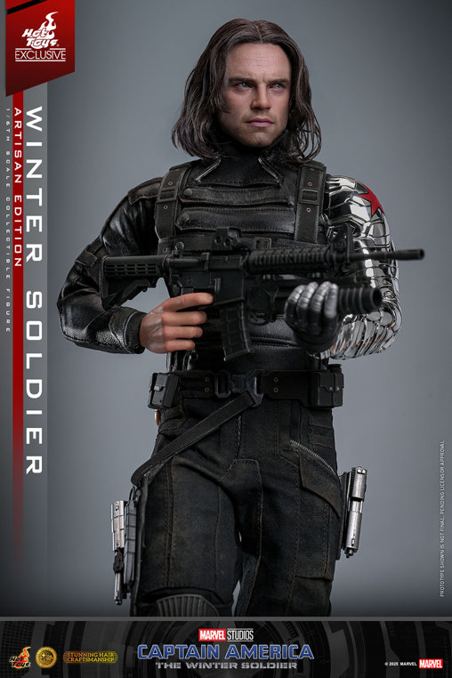 Captain America - The Winter Soldier: Winter Soldier - Artisan Edition, 1/6 Figur von Hot Toys
